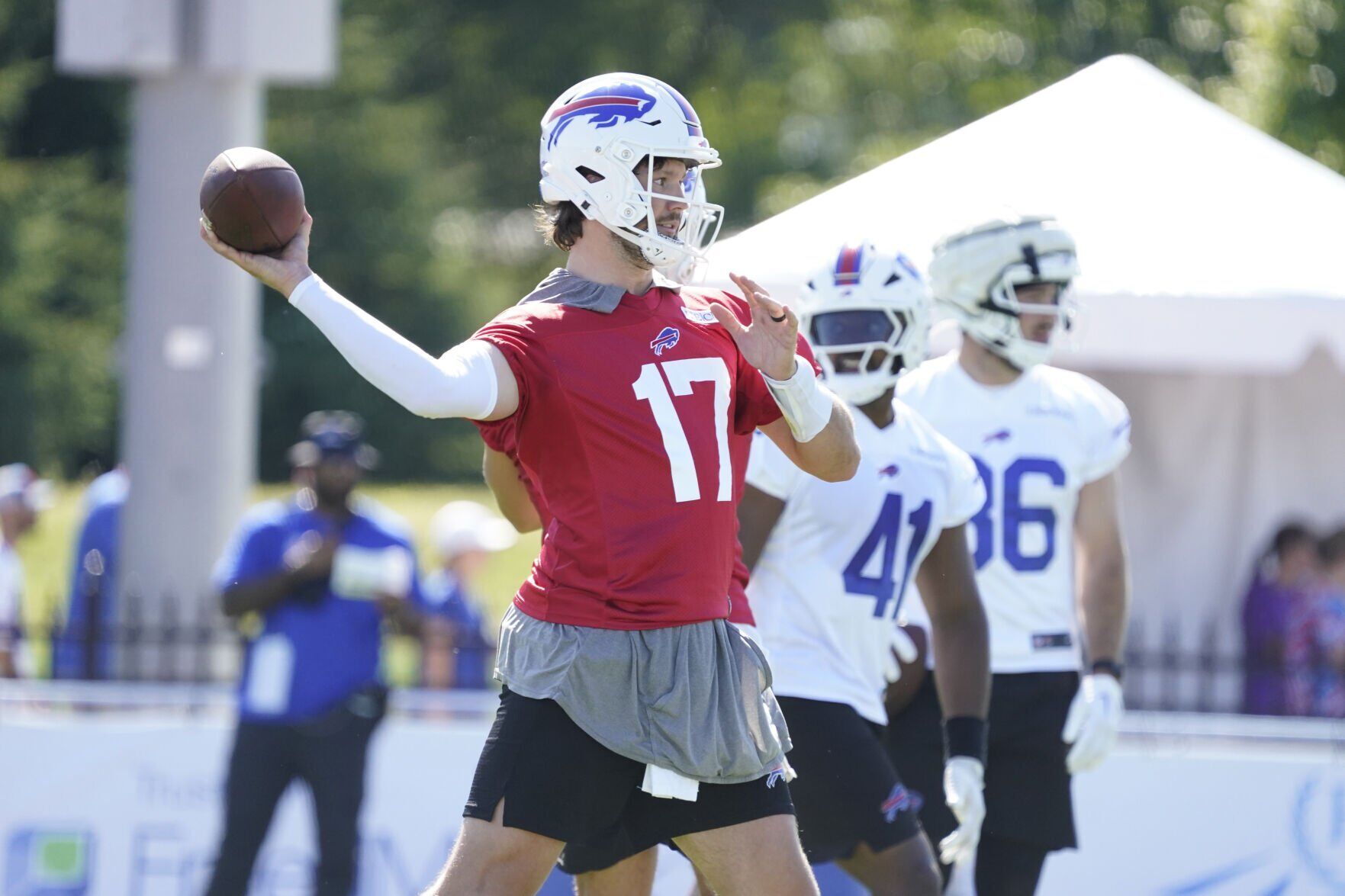 Day One of Buffalo Bills Training Camp
